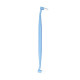 Double-sided monobundle toothbrush, blue